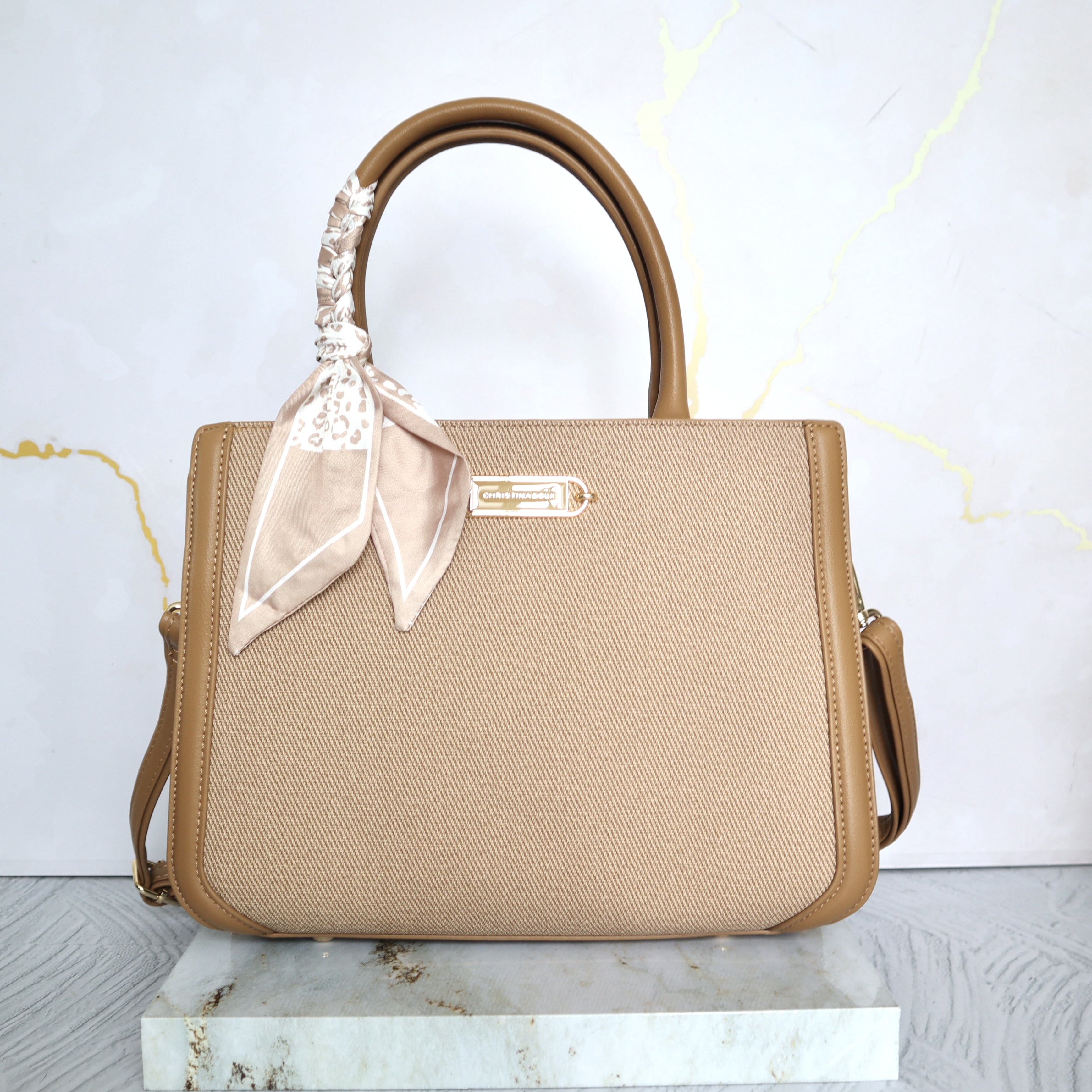 Bolso kaki para mujer BOLZ6895