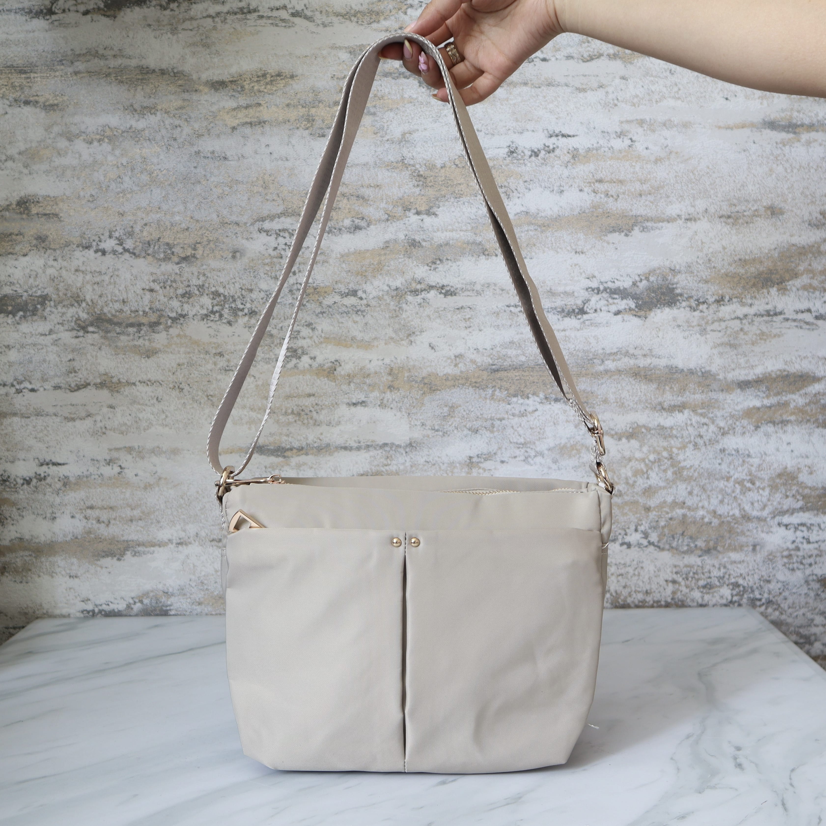 Bolso pequeño kaki para mujer BOLZ7167