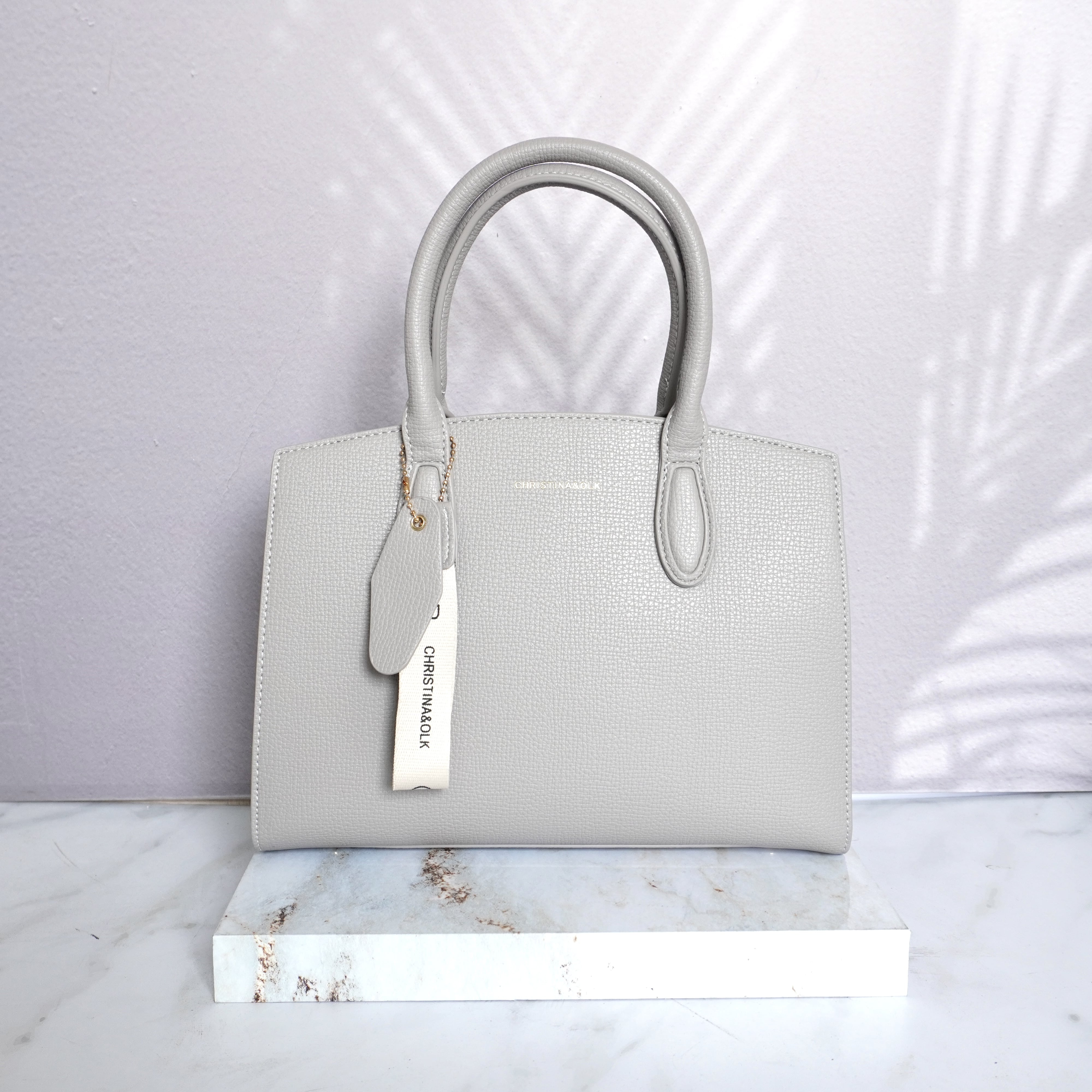 Bolso gris para mujer BOLZ7218