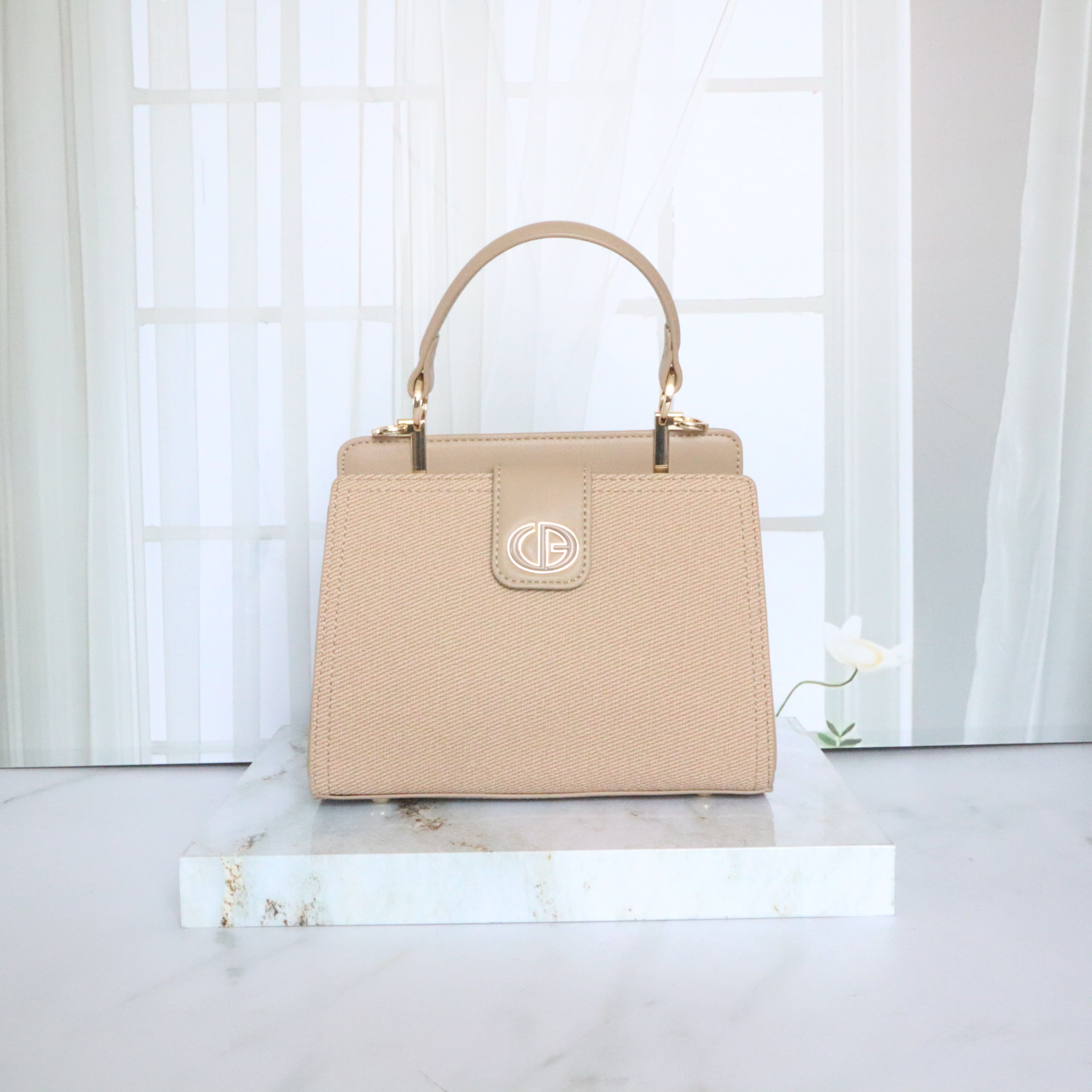 Bolso pequeño kaki para mujer BOLZ7235