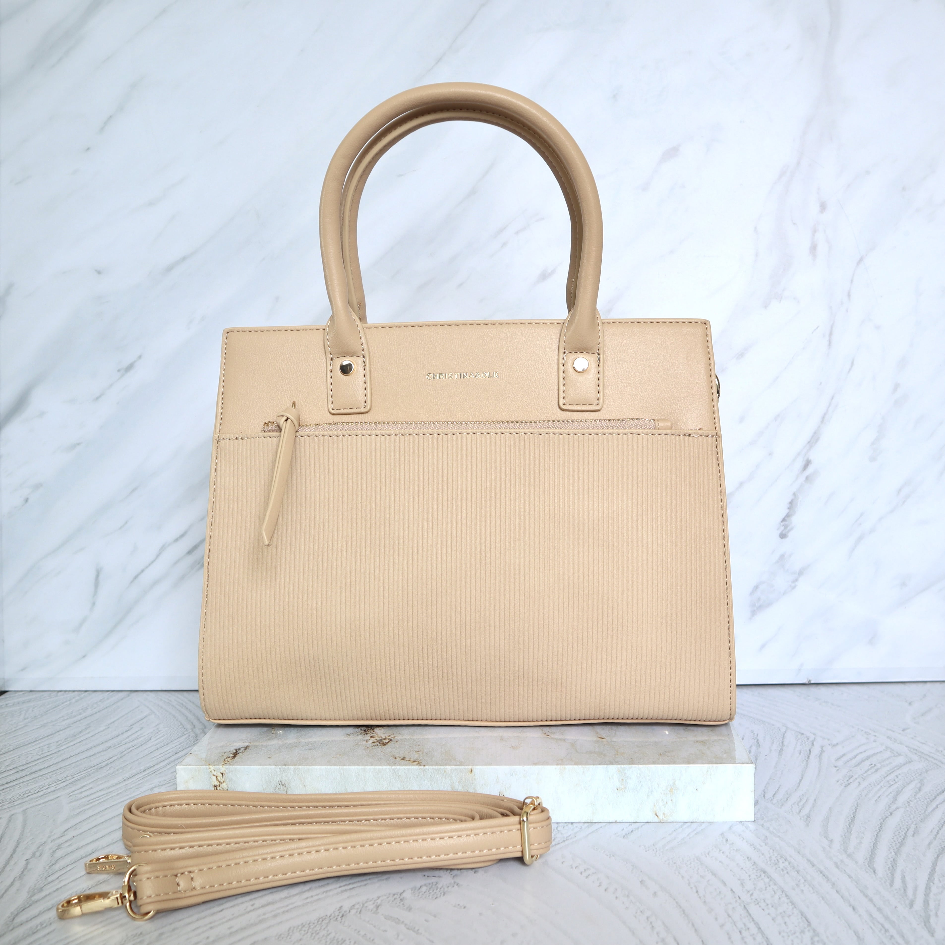 Bolso kaki para mujer BOLZ7270