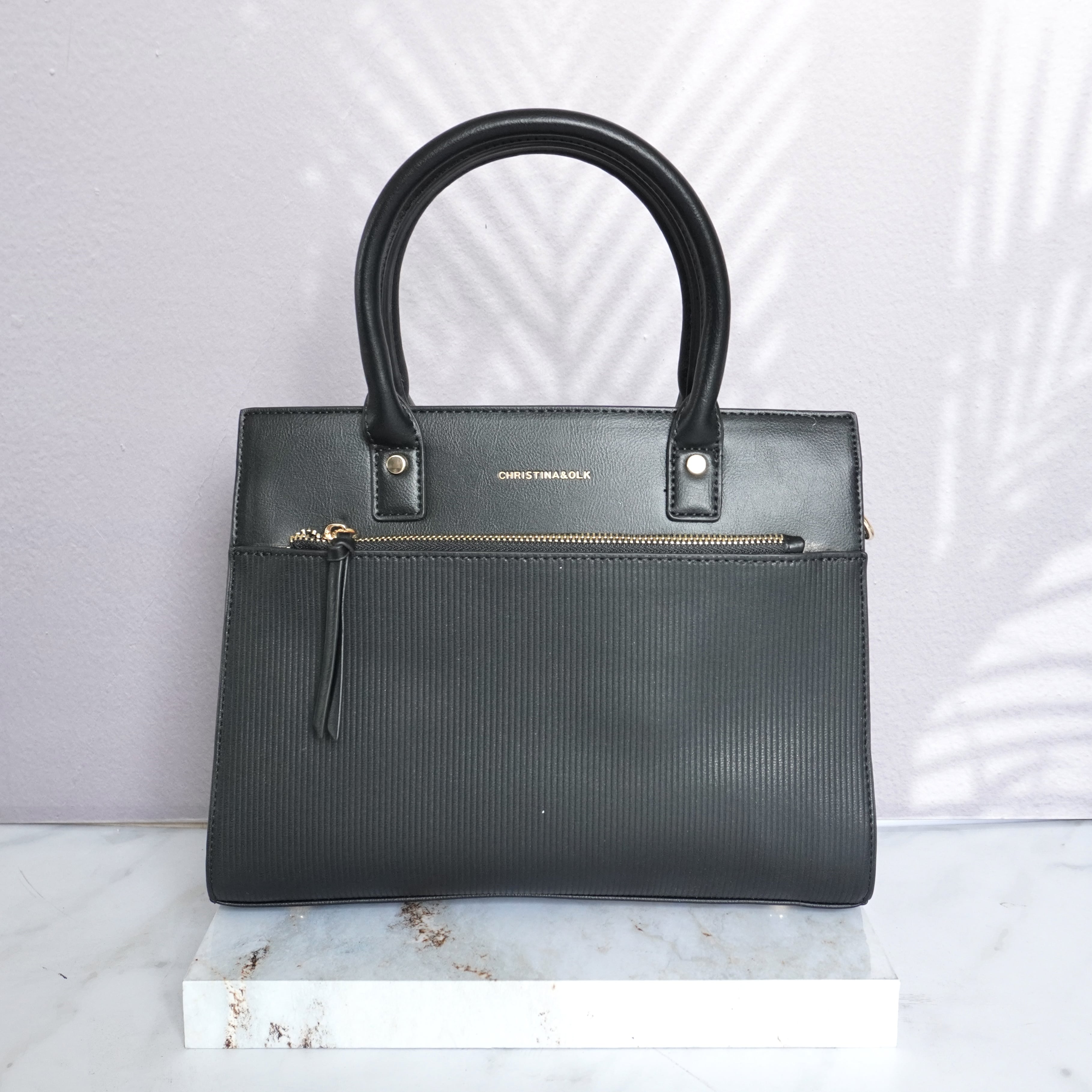 Bolso negro para mujer BOLZ7270