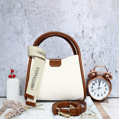 Bolso blanco x miel para mujer BOLZ7352
