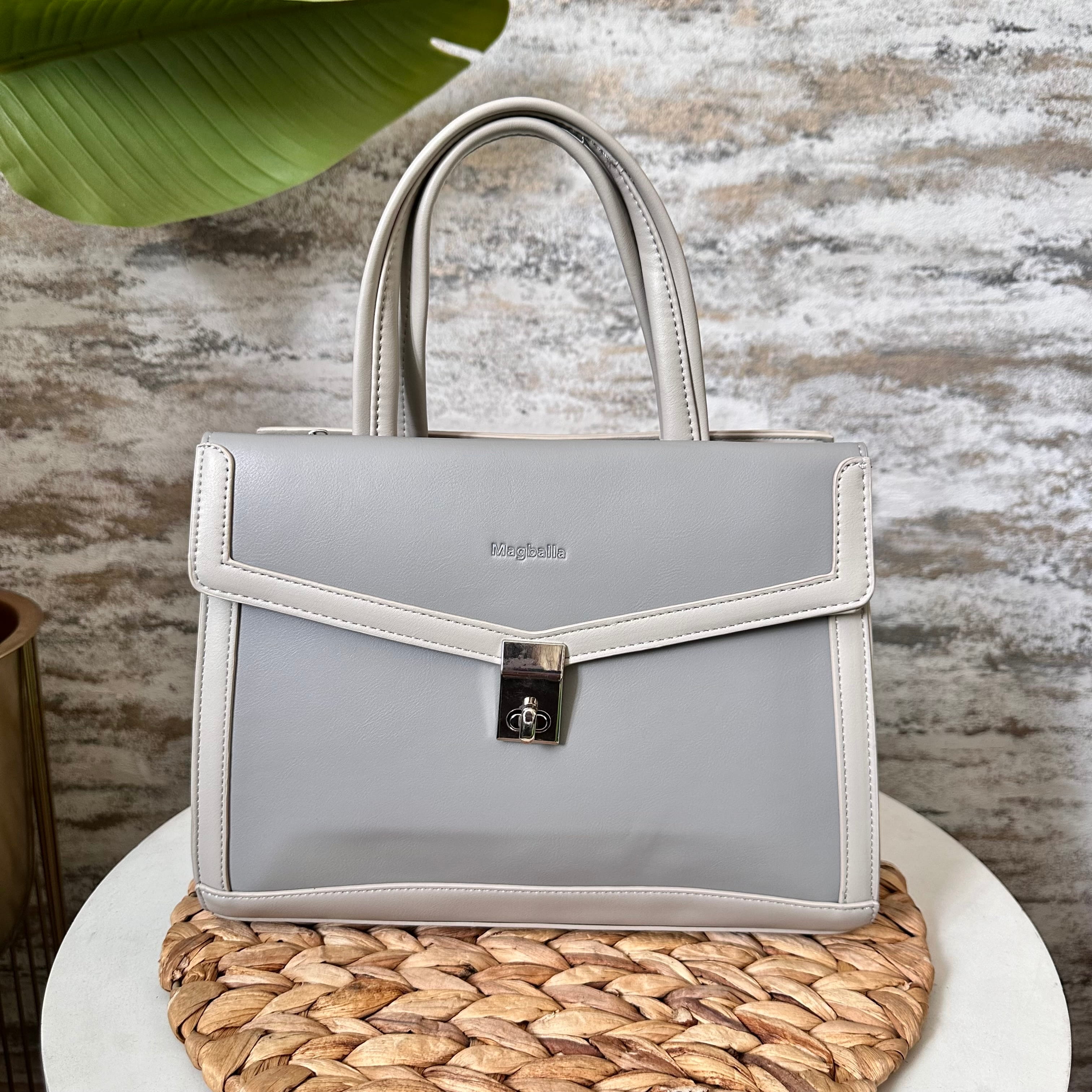 Totbag gris para mujer BOLZ80384