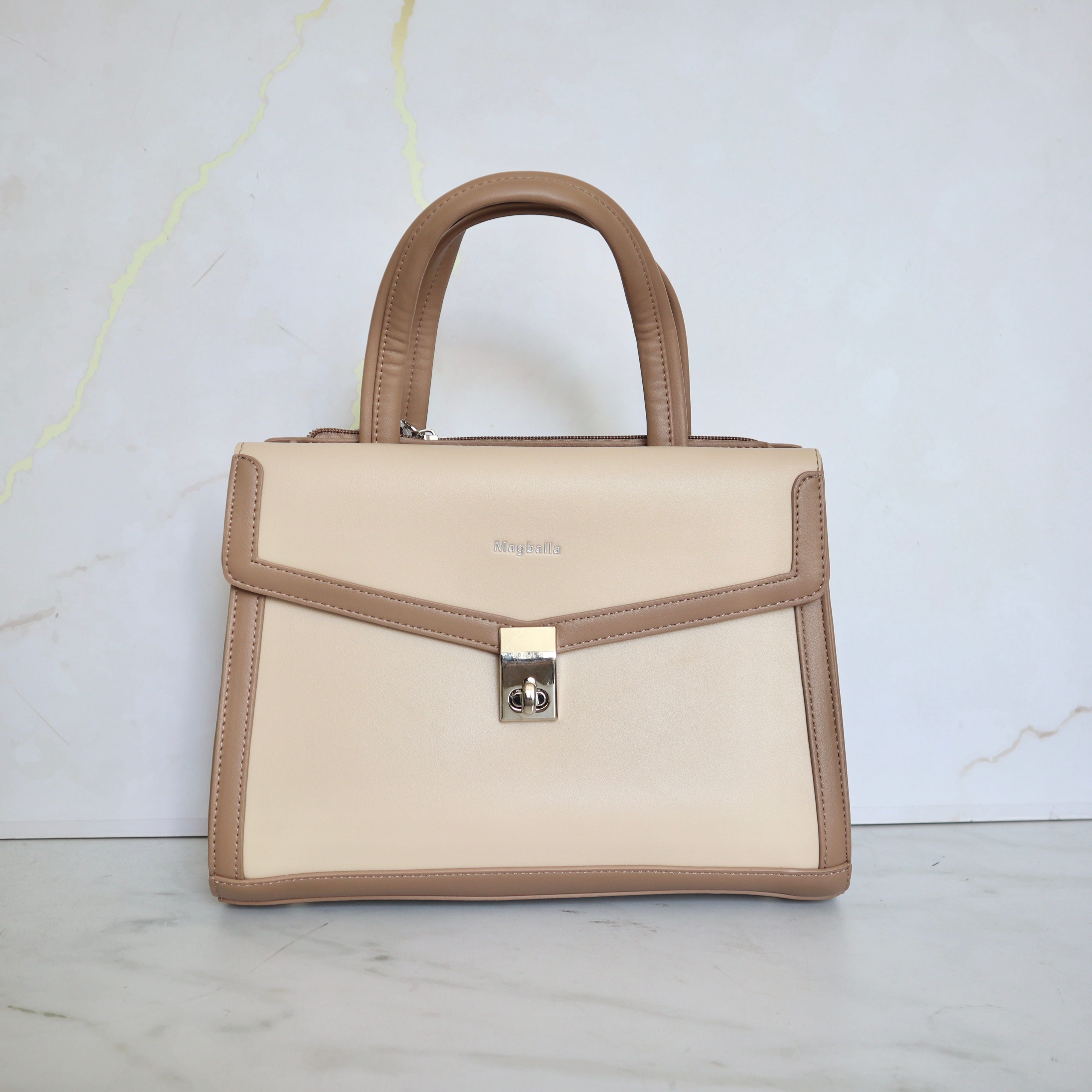 Totbag kaki x beige para mujer BOLZ80384