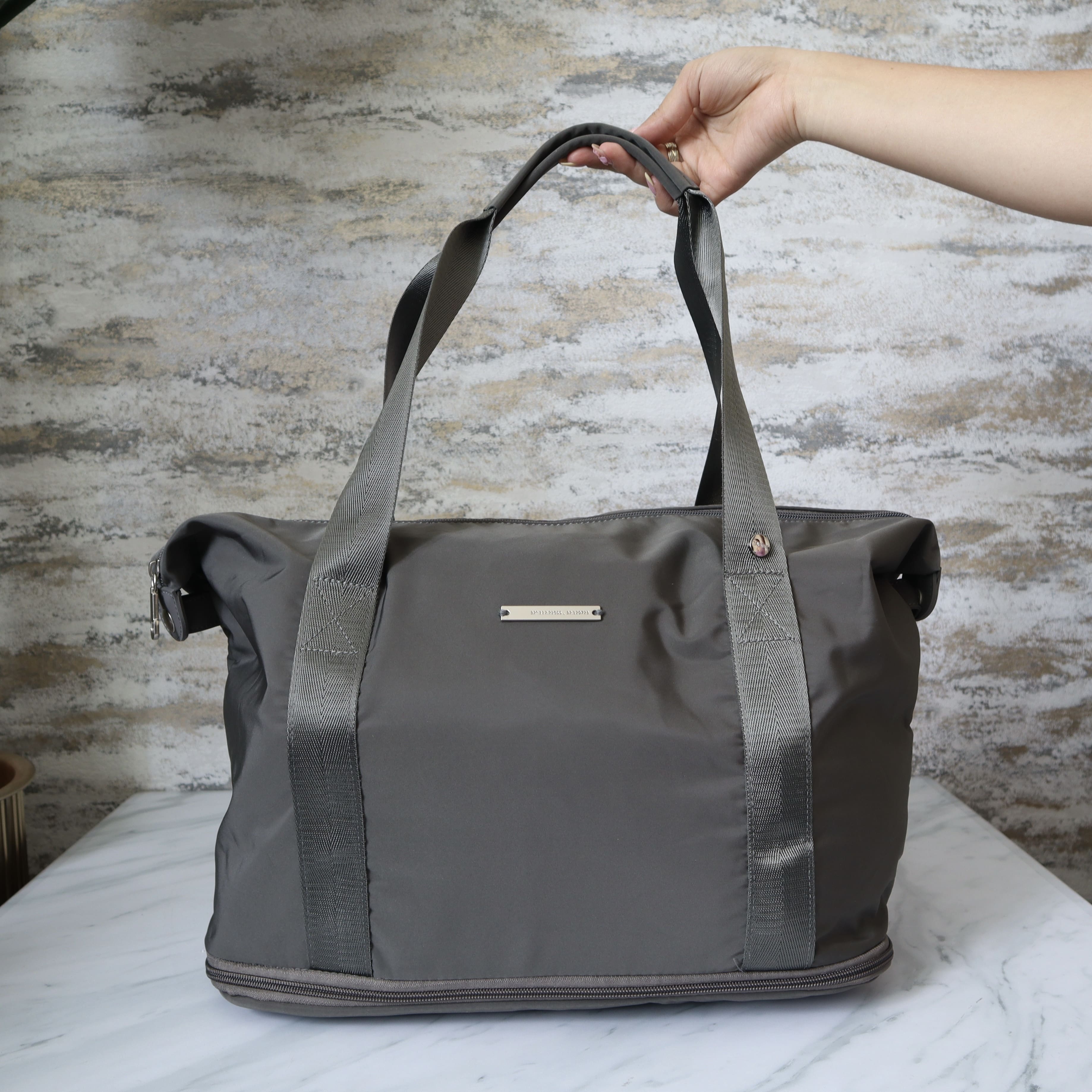 Bolso gris para mujer BOLZ8117