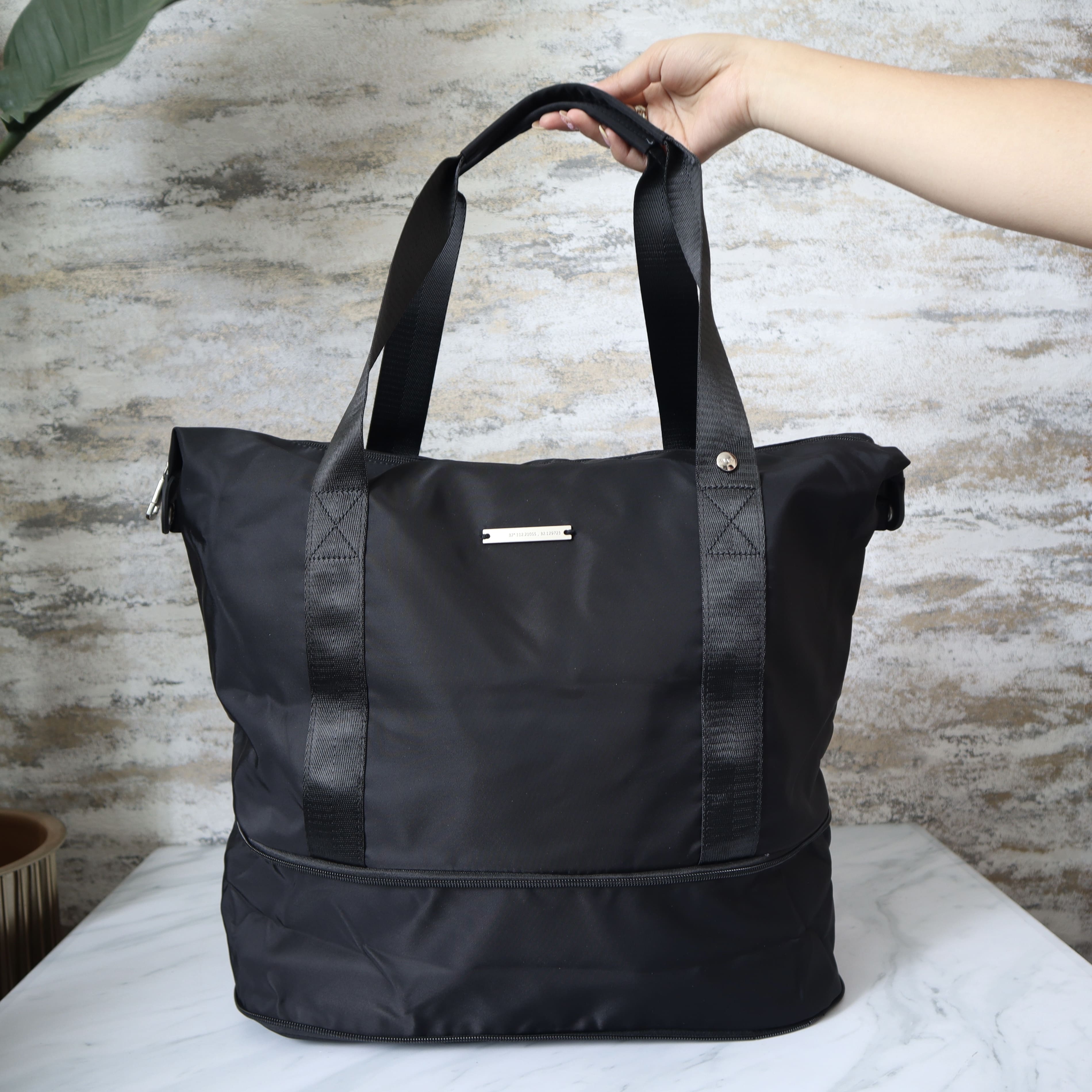 Totbag negro para mujer BOLZ8117