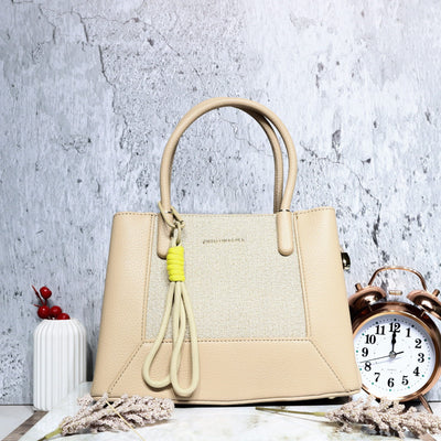 Bolso beige para mujer BOLZ8357