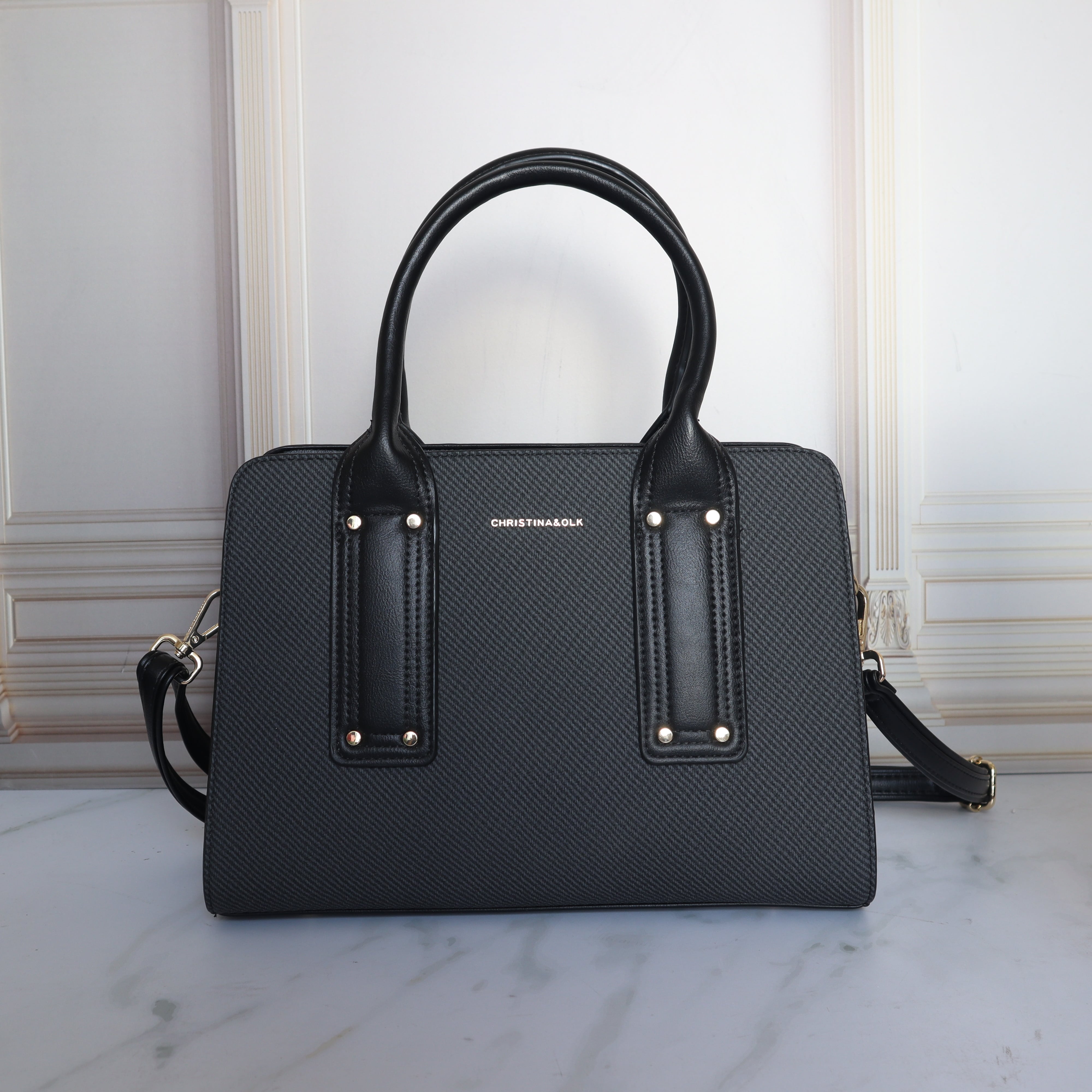 Bolso negro para mujer BOLZ8493