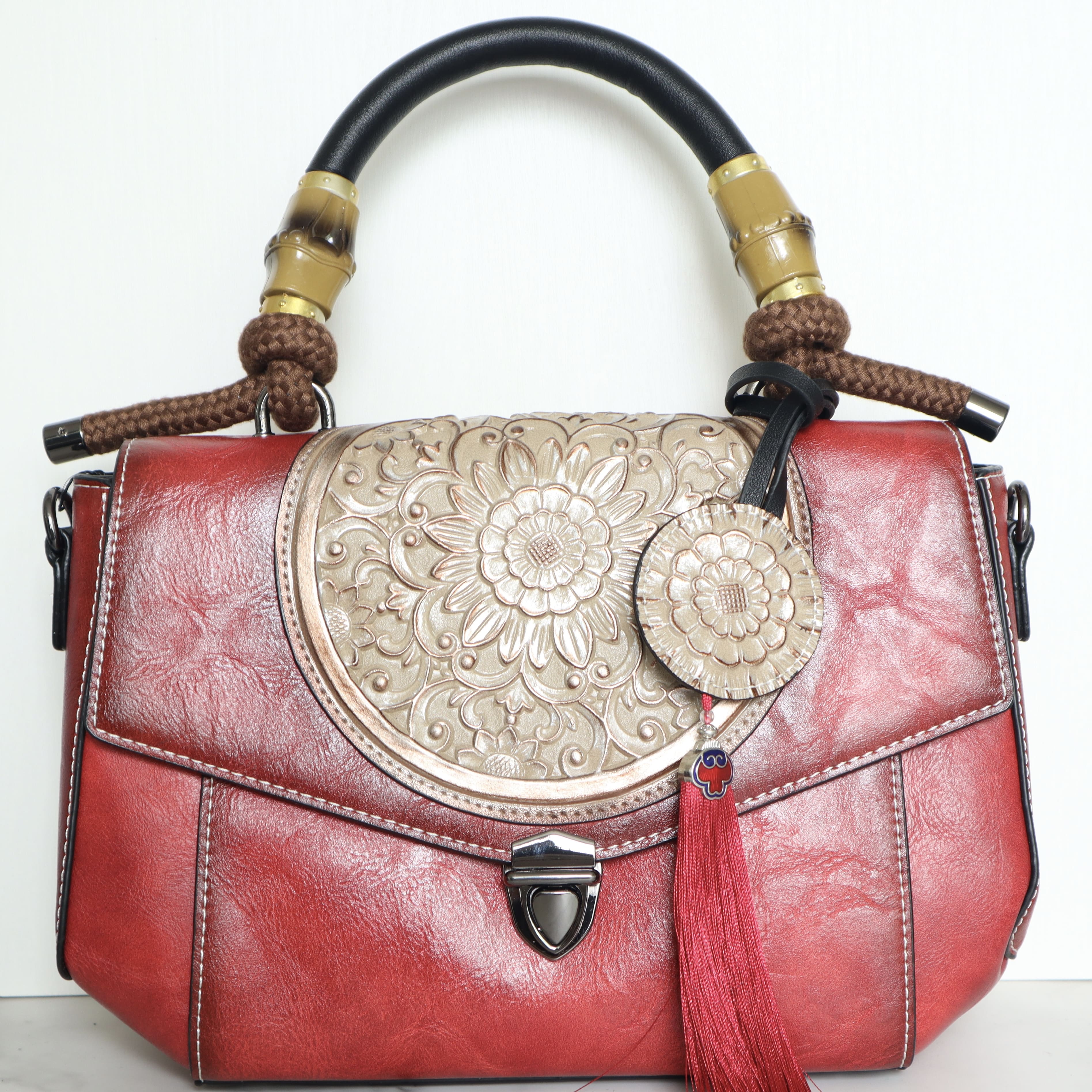 Bolso rojo para mujer BOLZ8771
