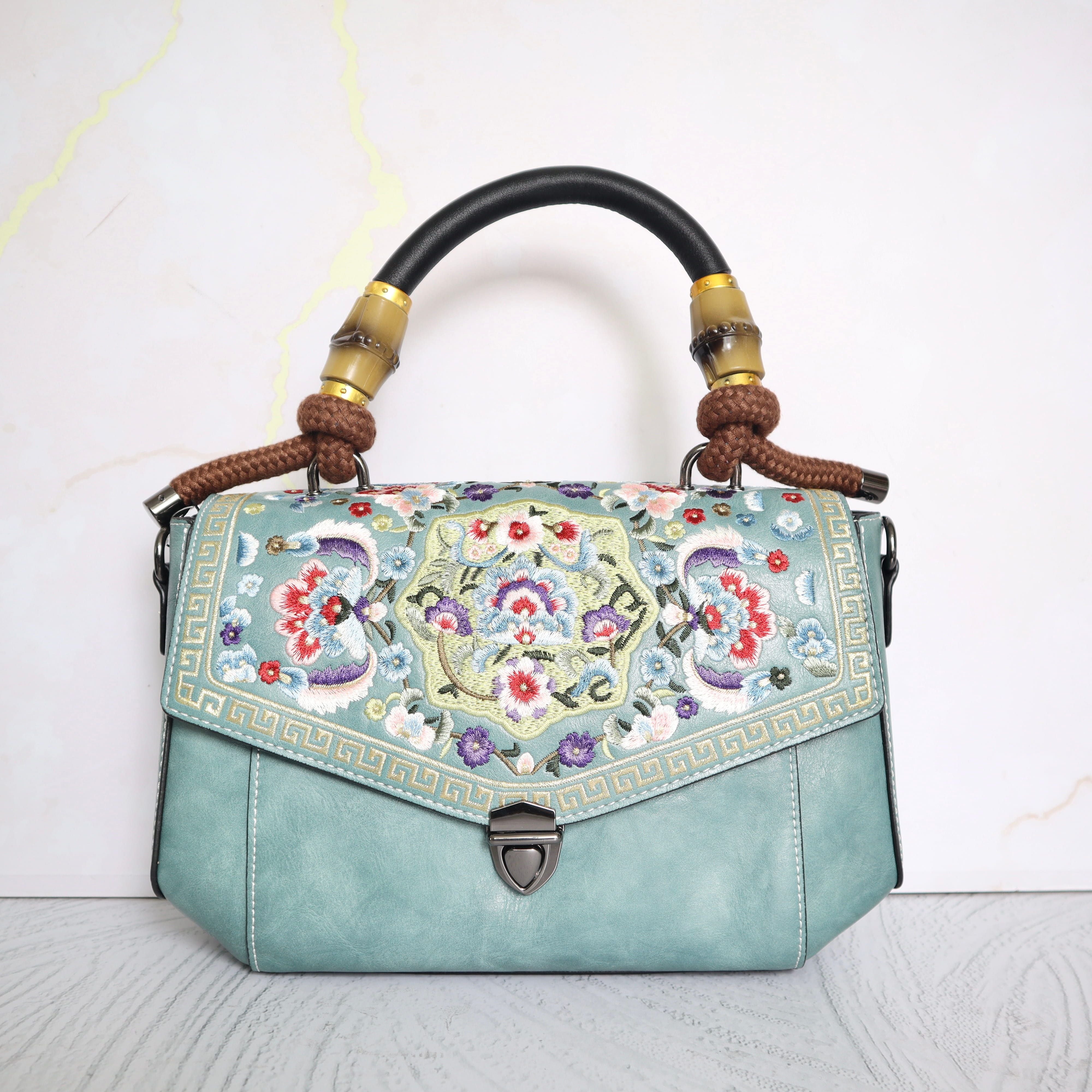 Bolso verde para mujer BOLZ8773