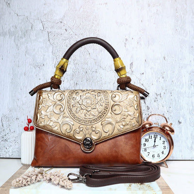 Bolso caramelo para mujer BOLZ8791-1