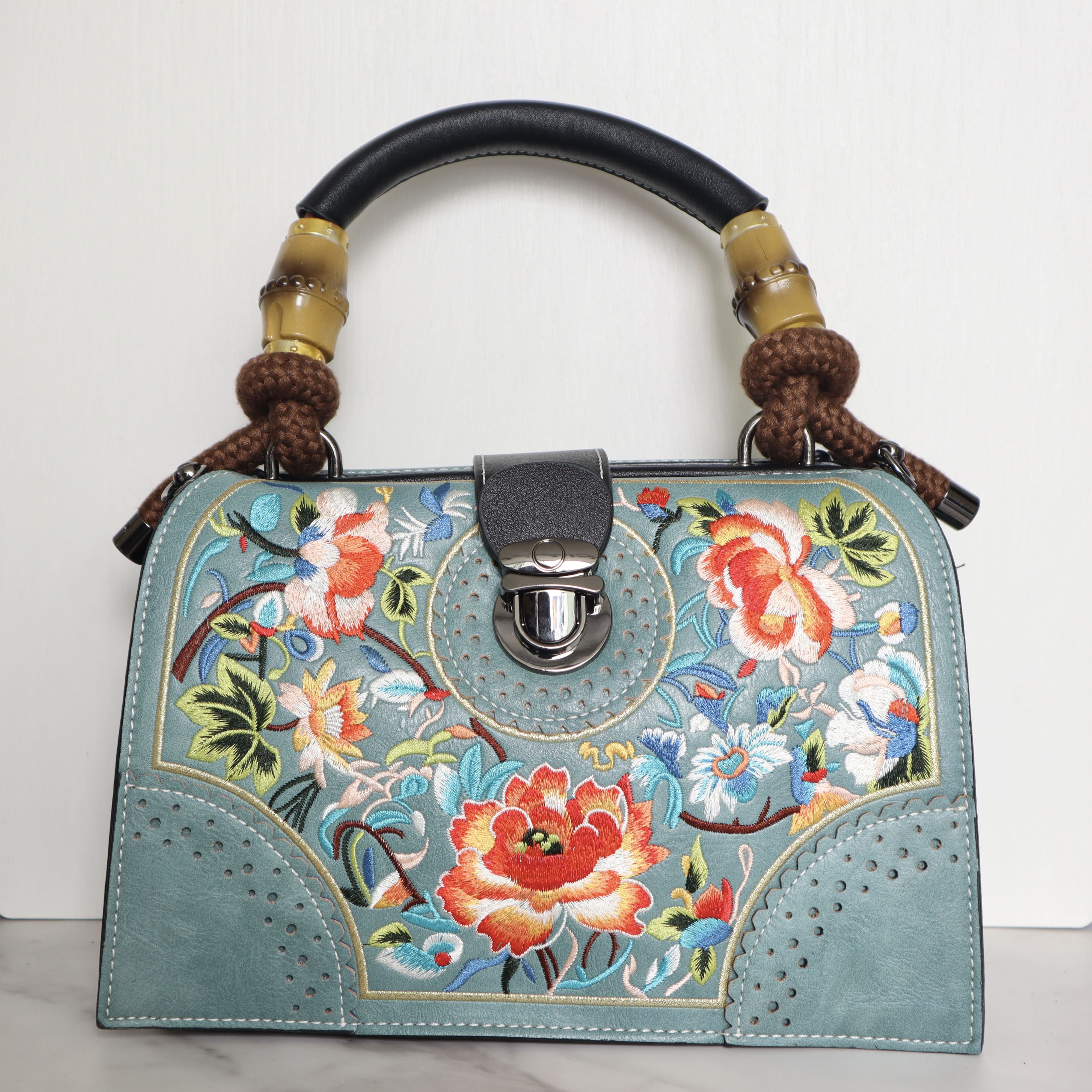 Bolso verde para mujer BOLZ8793