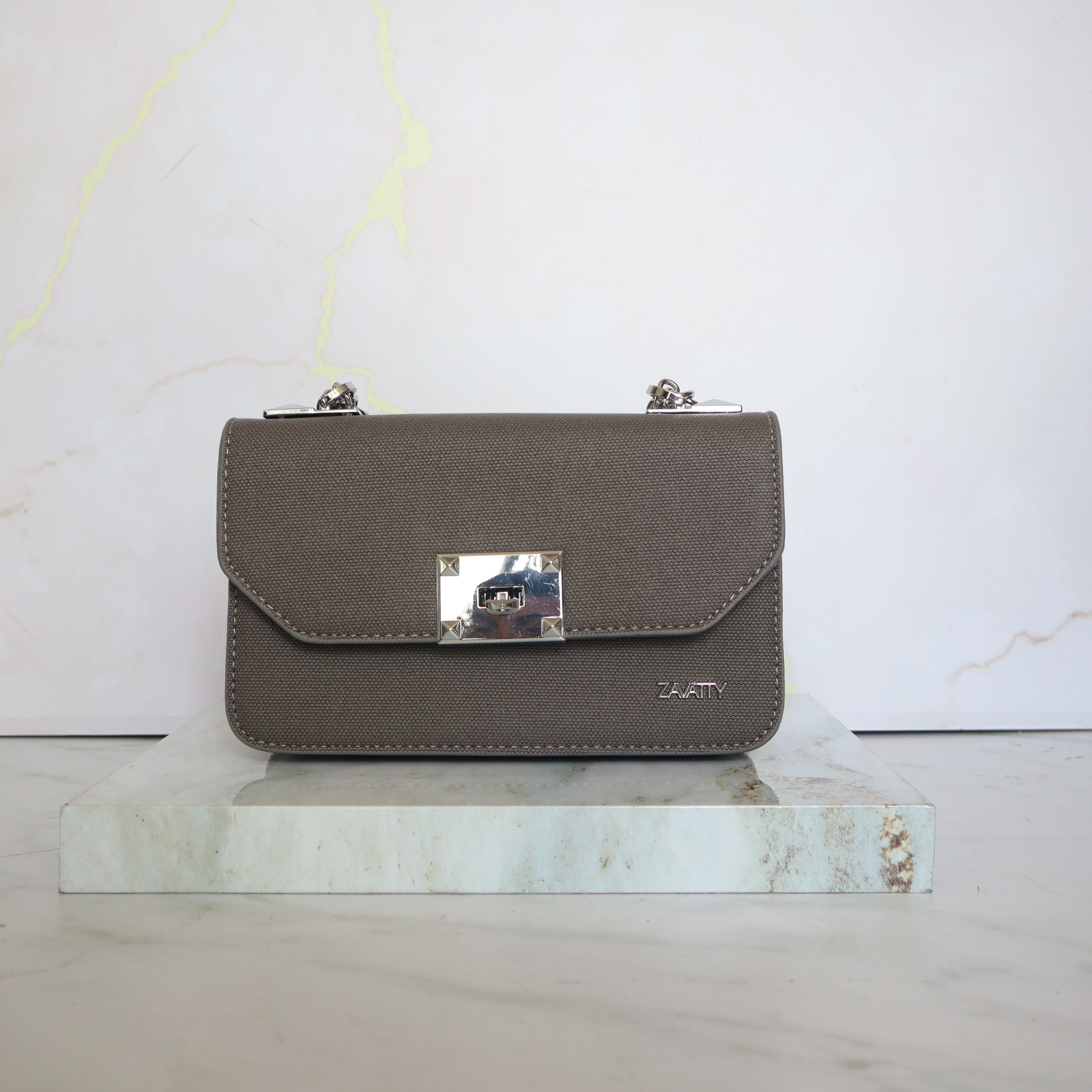 Manos libres gris textura para mujer BOLZ8816