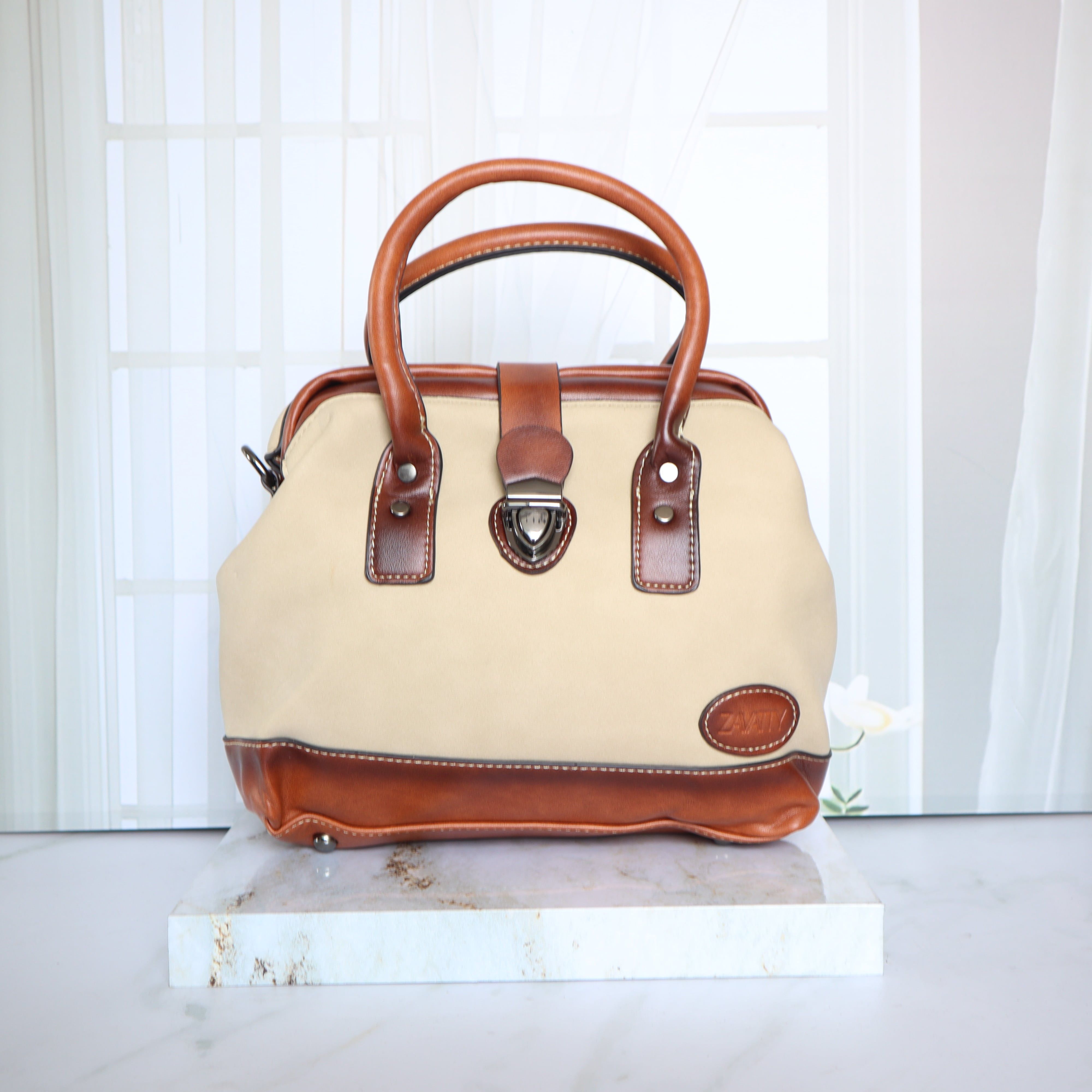 Bolso beige para mujer BOLZ99800