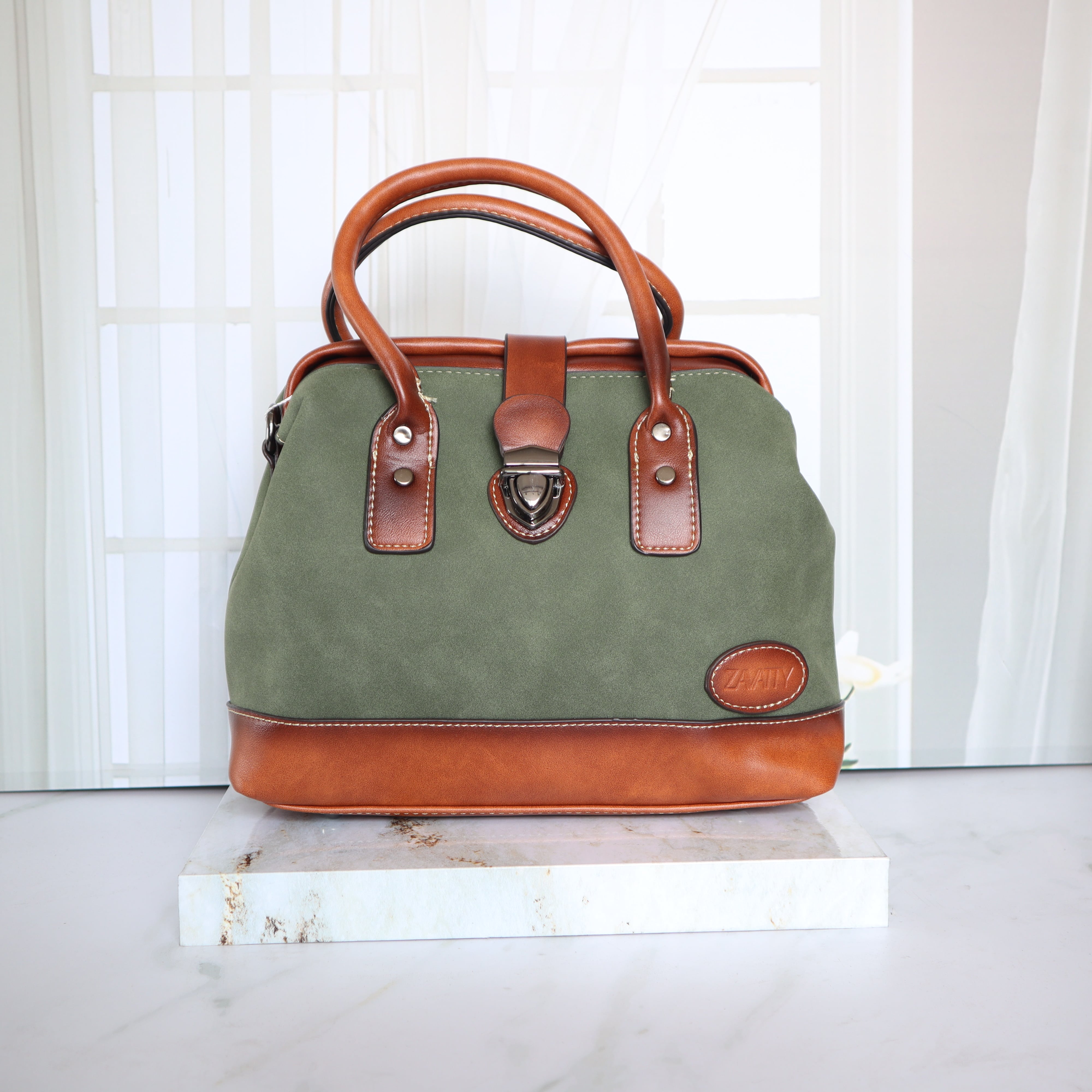 Bolso verde para mujer BOLZ99800