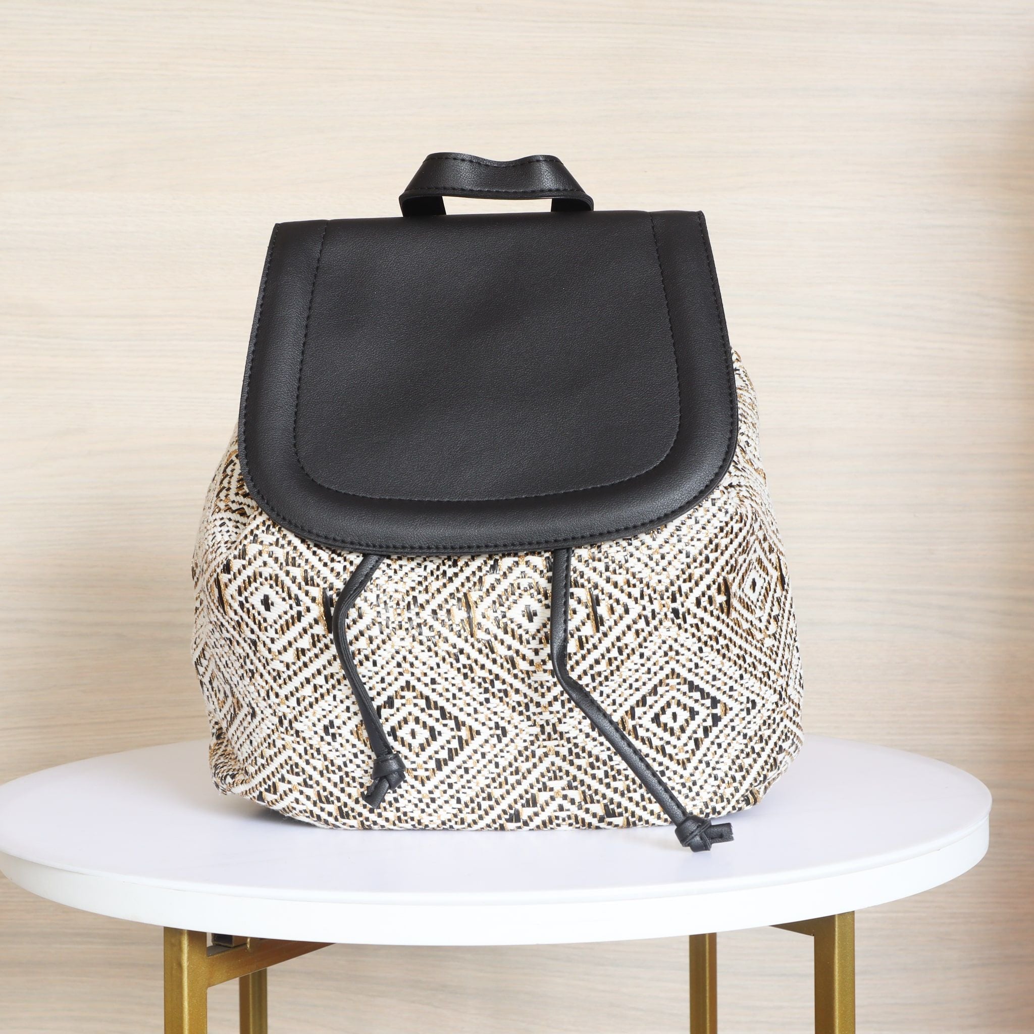 Morral negro para mujer BOLZBAGPRINT