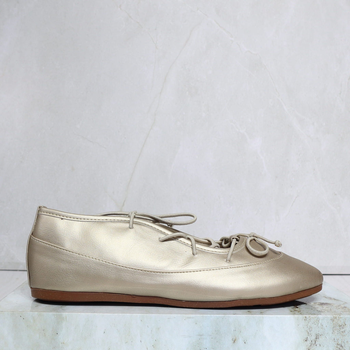 Sandalia cuero champaña para mujer 009-Z720