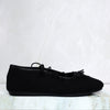 Baleta cerrada negro para mujer 009-Z720