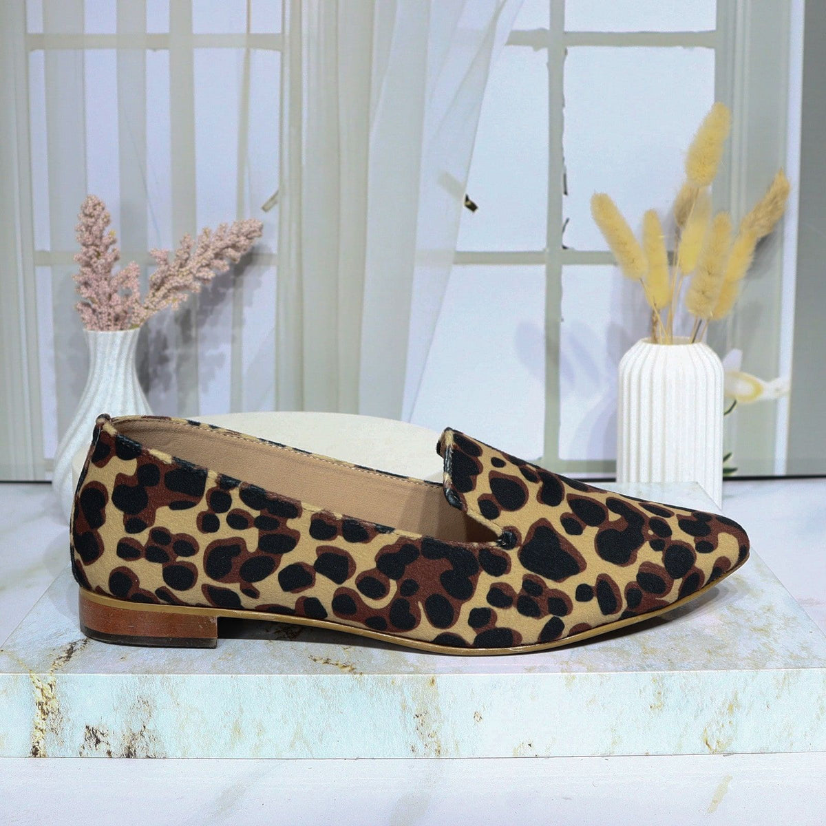 Leopard Print Tu Ballerina Slippers Leopard Print Ballet Shoes Tu