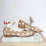 Baleta bambi taupe para mujer 1166-Z147