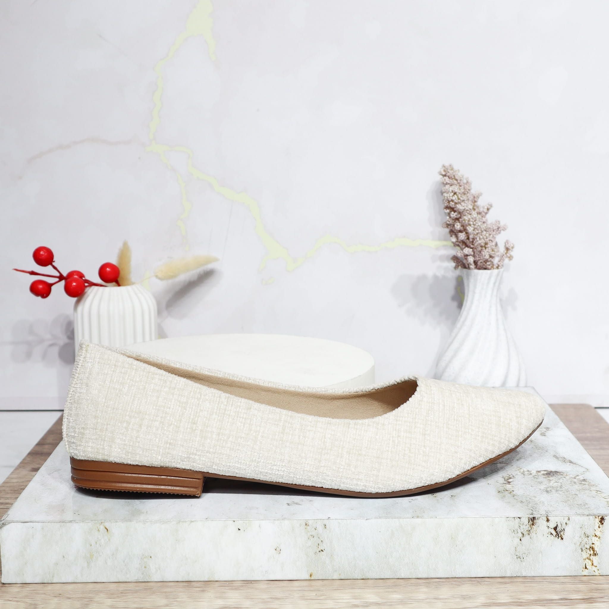 Baleta beige para mujer 1775-Z147