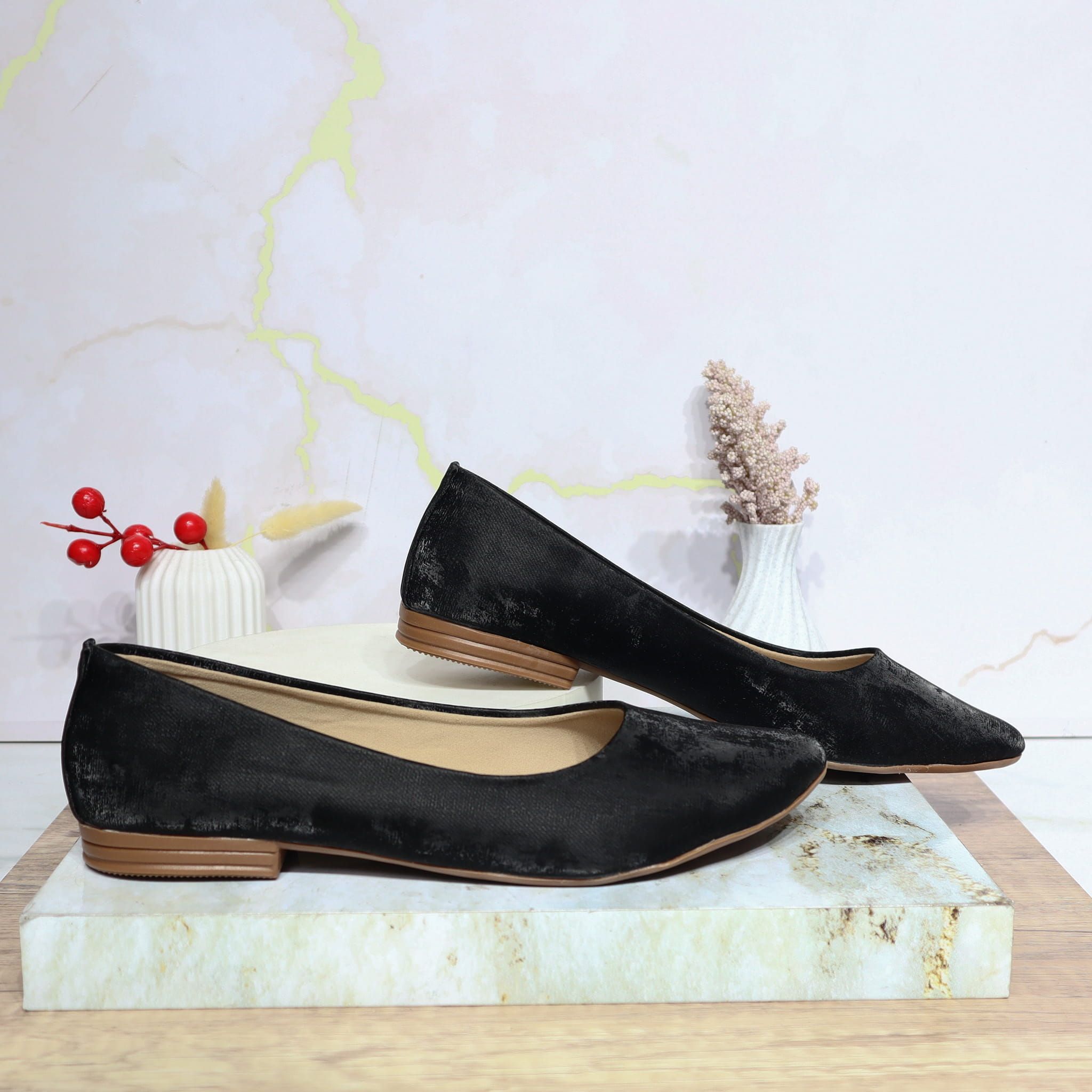 Baleta negro para mujer 1775-Z147