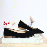 Baleta negro nobuck para mujer 1775-Z147
