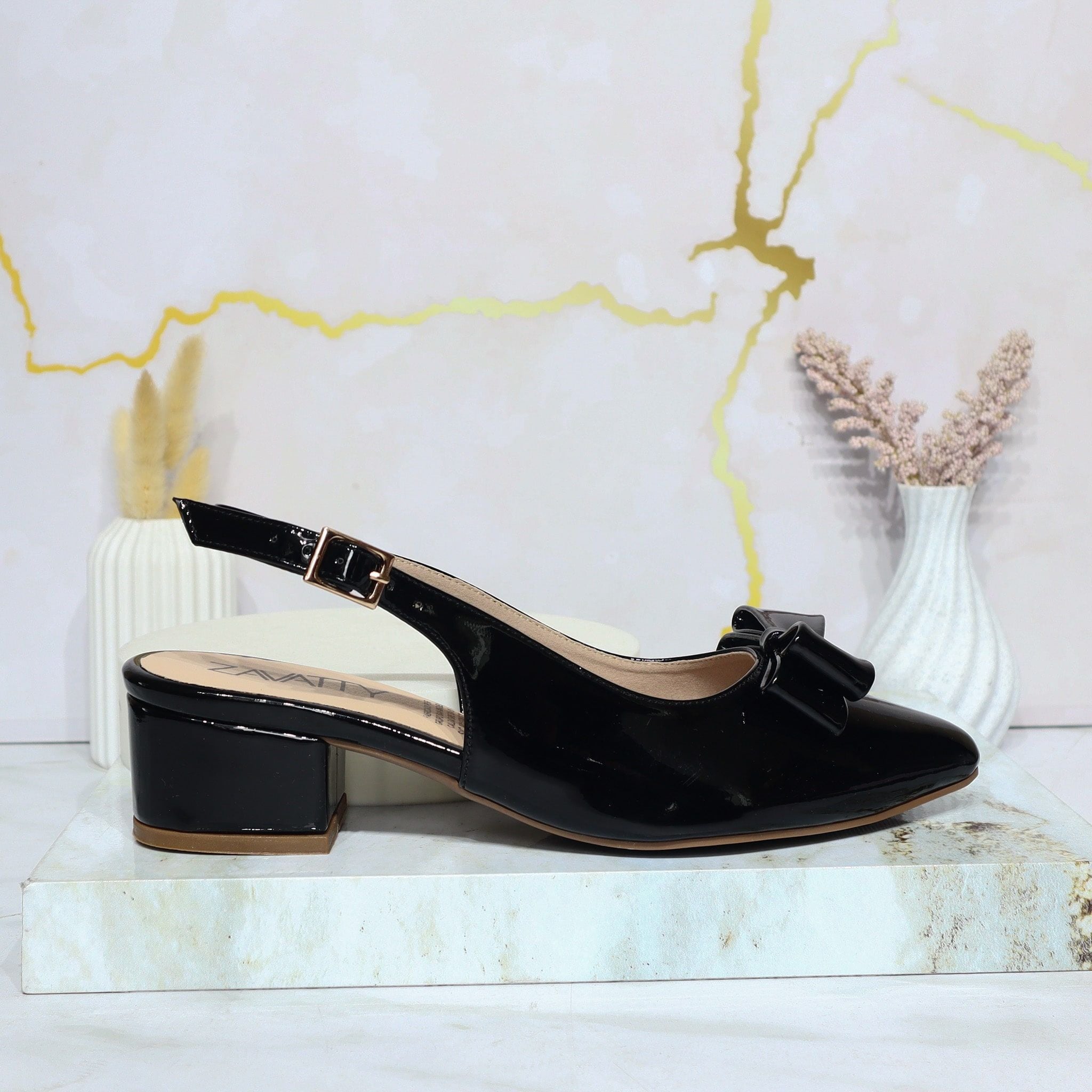 Tacon negro para mujer 3014-Z148