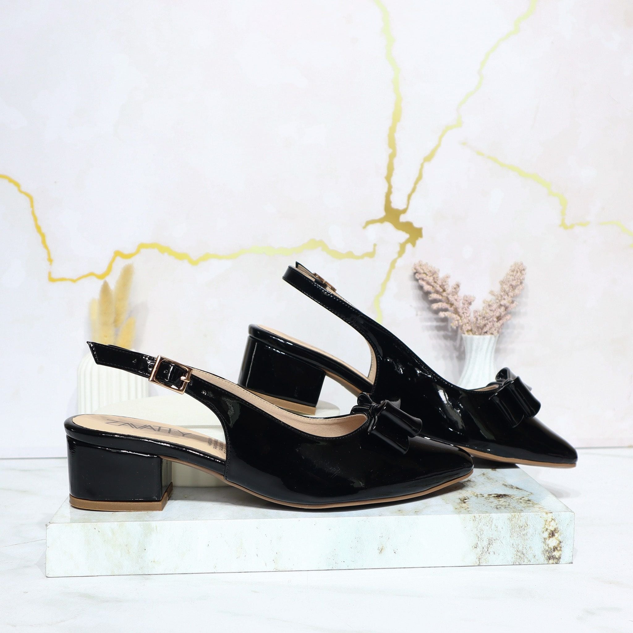 Tacon negro para mujer 3014-Z148