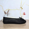 Baleta negro tejido para mujer 3100-Z720