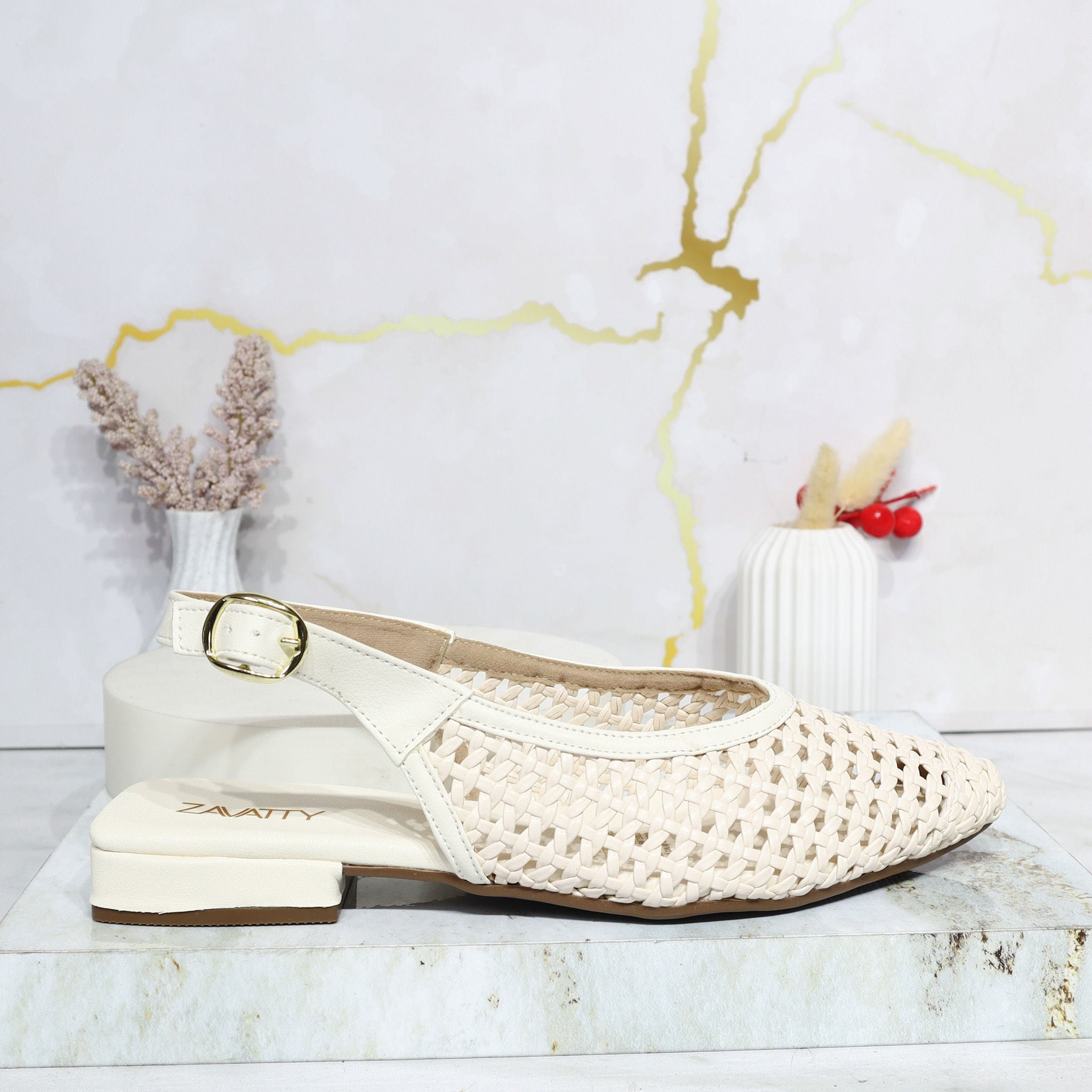 Baleta talco tejido para mujer 3159-Z720