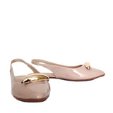 Baleta nude charol para mujer J100-Z436