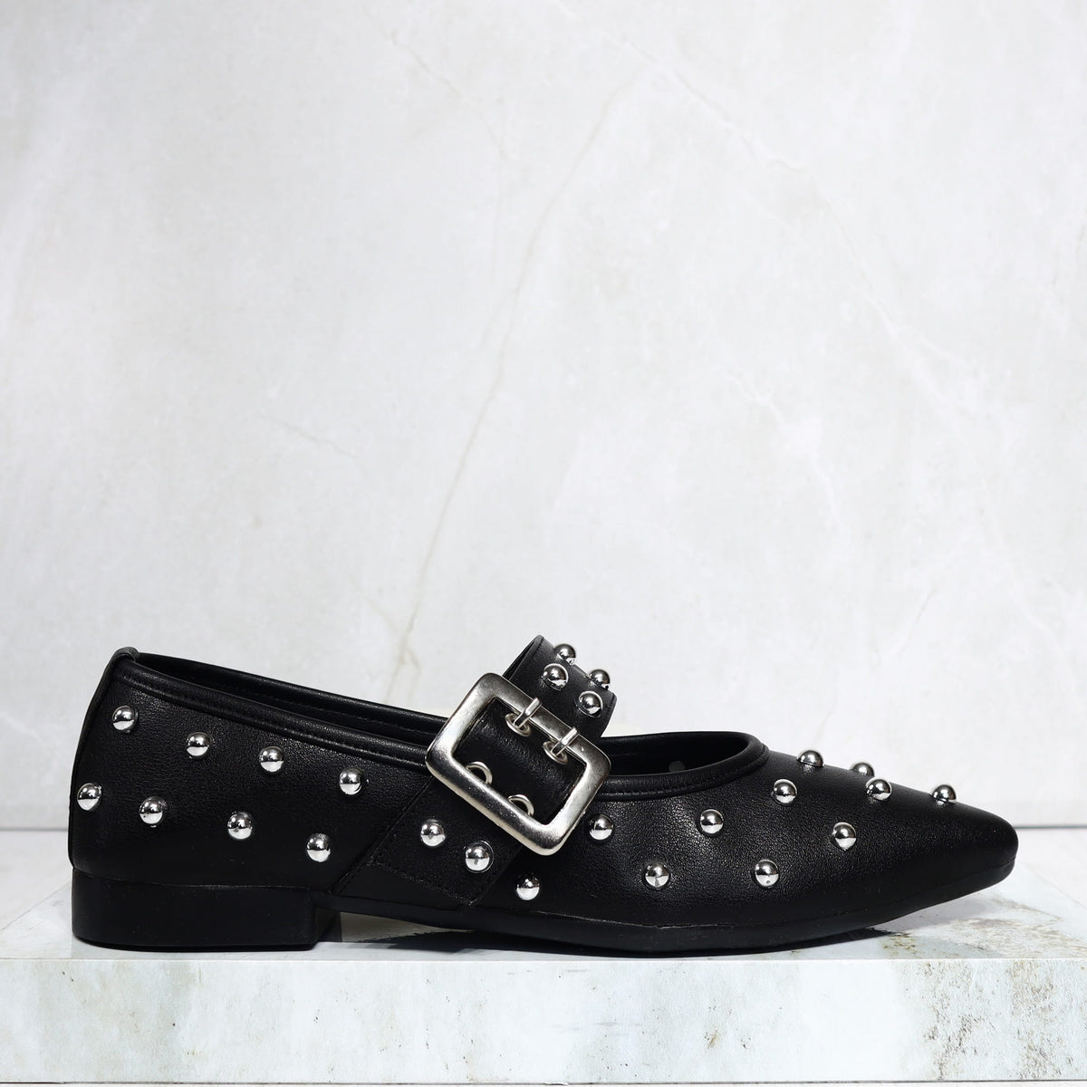 Baleta cerrada negro para mujer K604-Z436