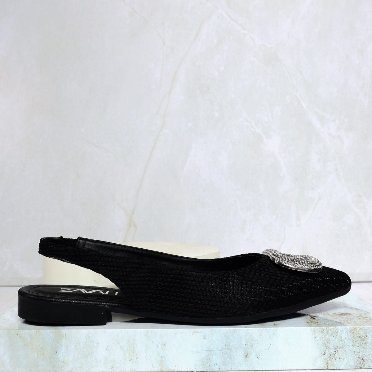 Baleta cerrada negro para mujer K625-Z436