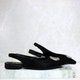 Baleta cerrada negro para mujer K625-Z436