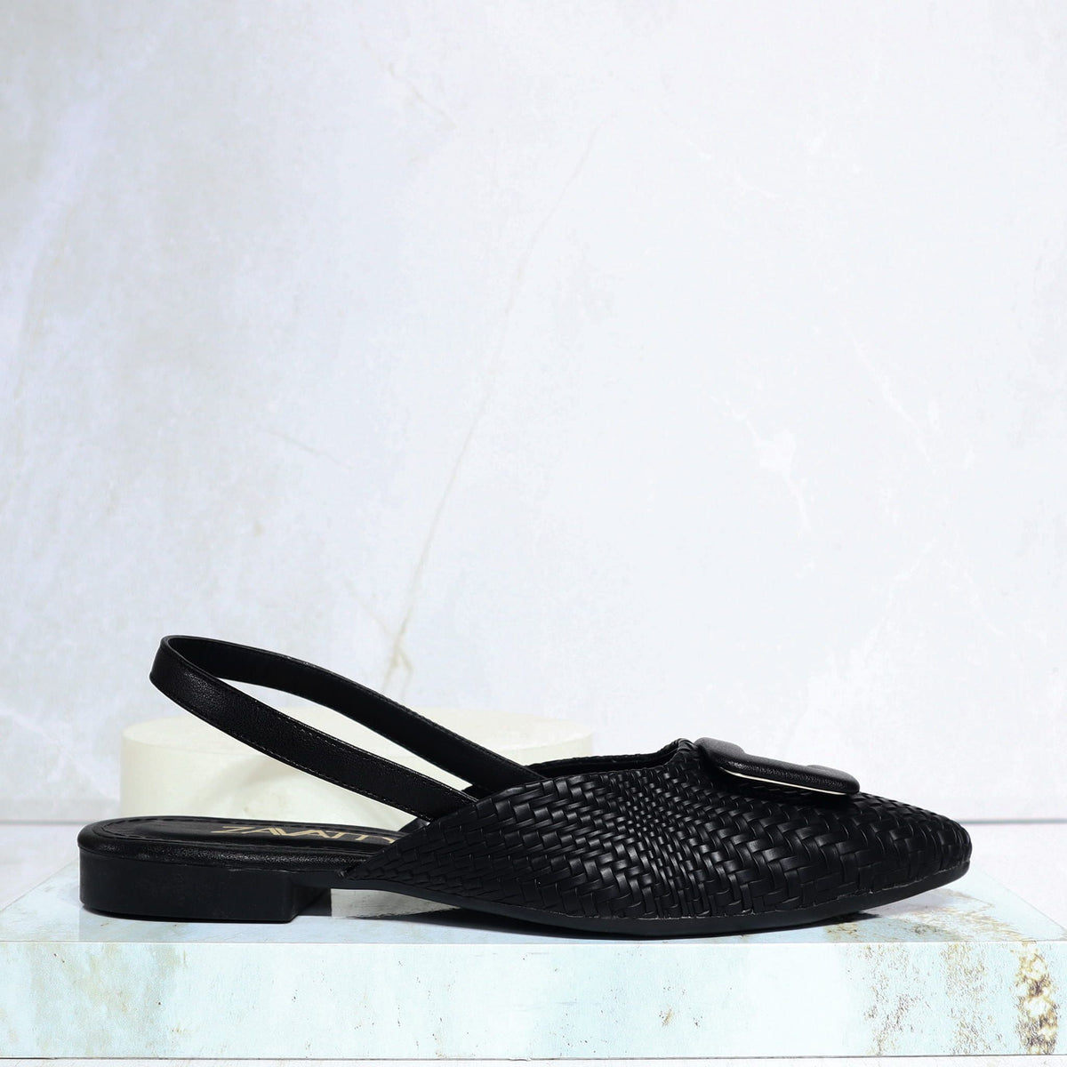 Baleta cerrada negro para mujer K663-Z436