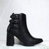 Botin tacon 5 1/2 negro para mujer 2660-Z22