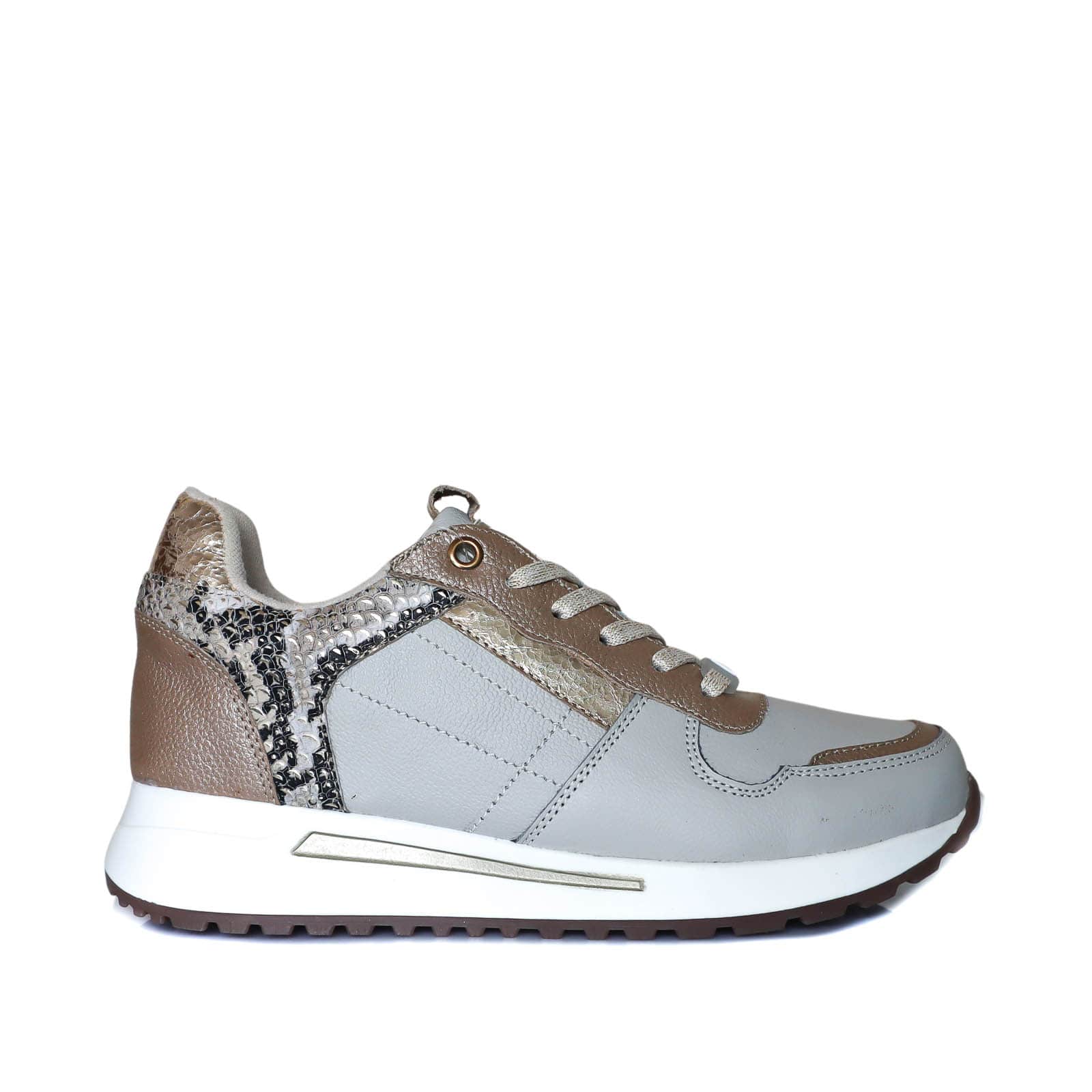 Bolichero beige x folia x dorado para mujer TAC939