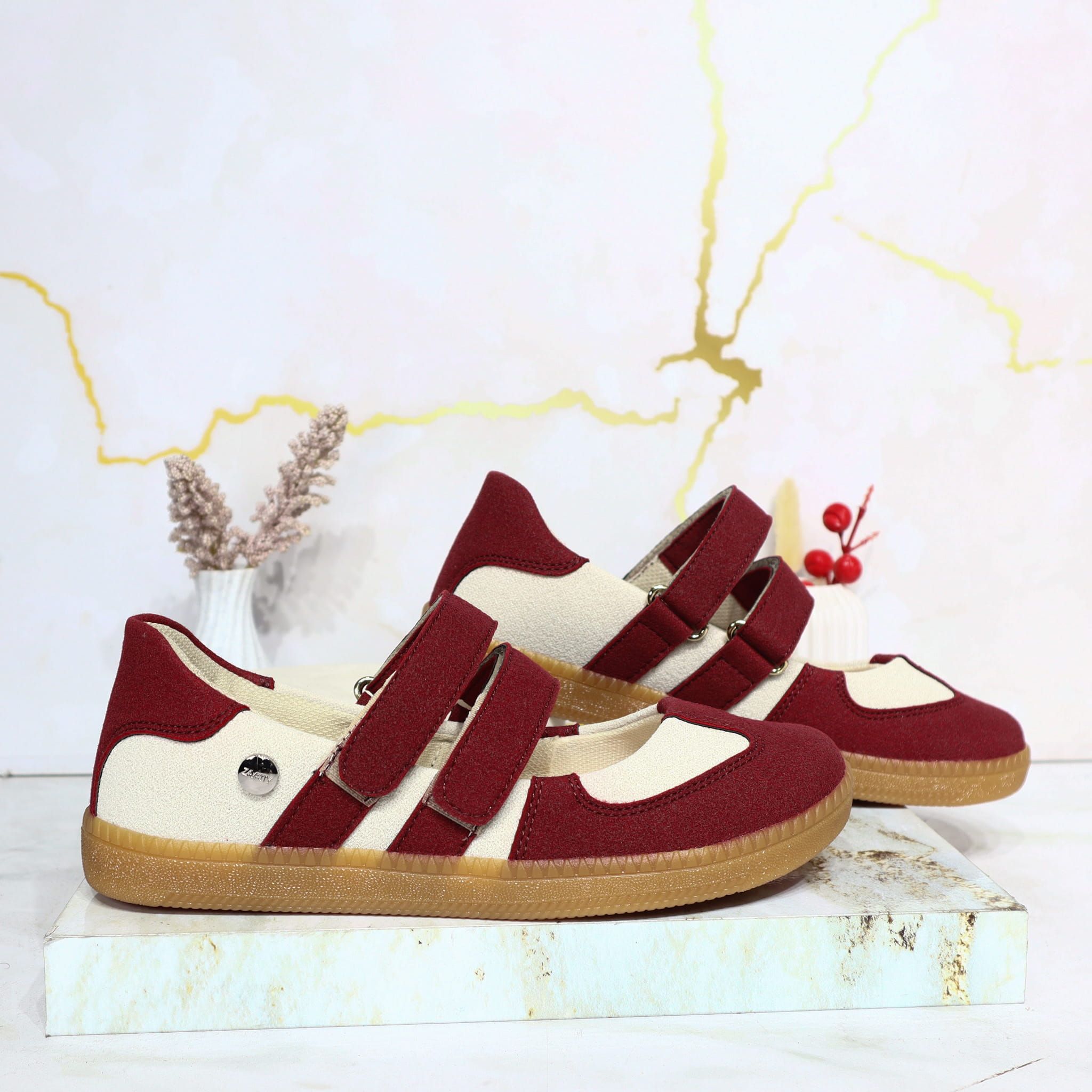 Bolichero vinotinto para mujer 2650-Z246