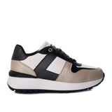 Tenis talcoxnegroxdorado para mujer TA1042
