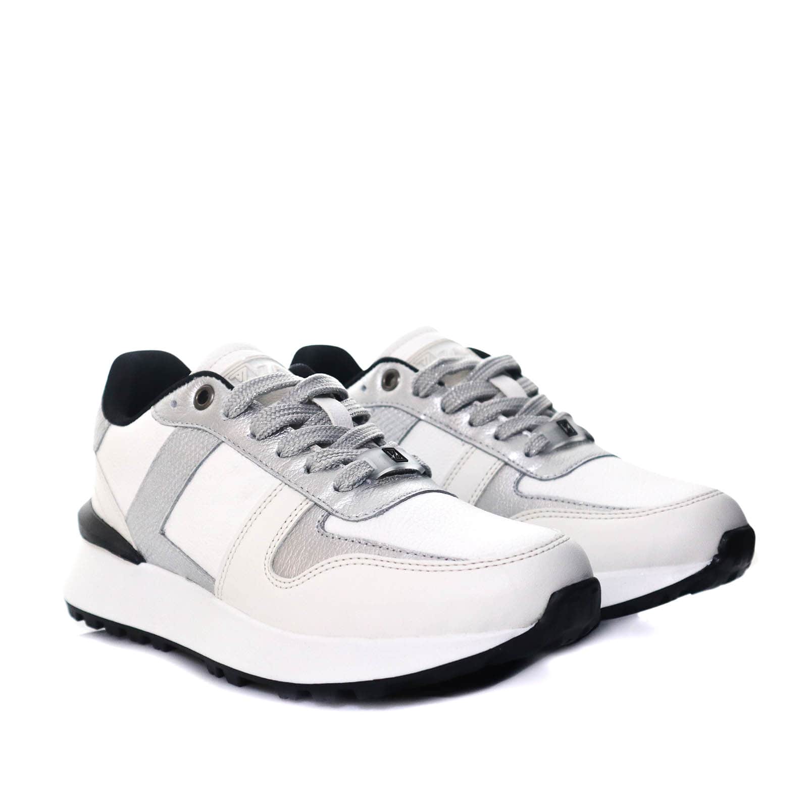 Tenis talcoxnegroxplata para mujer TA1042