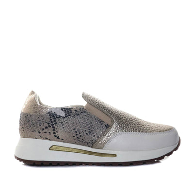 Tenis champaña x talco para mujer TACT933