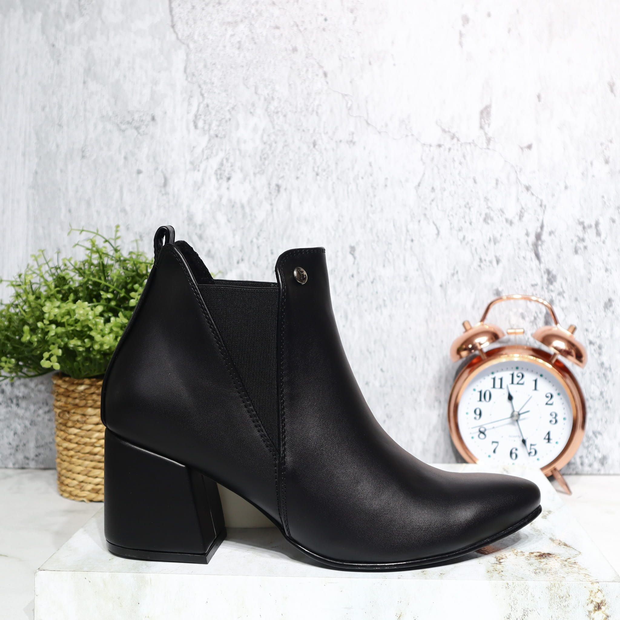Botin negro para mujer 009-Z578