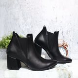Botin negro para mujer 009-Z578