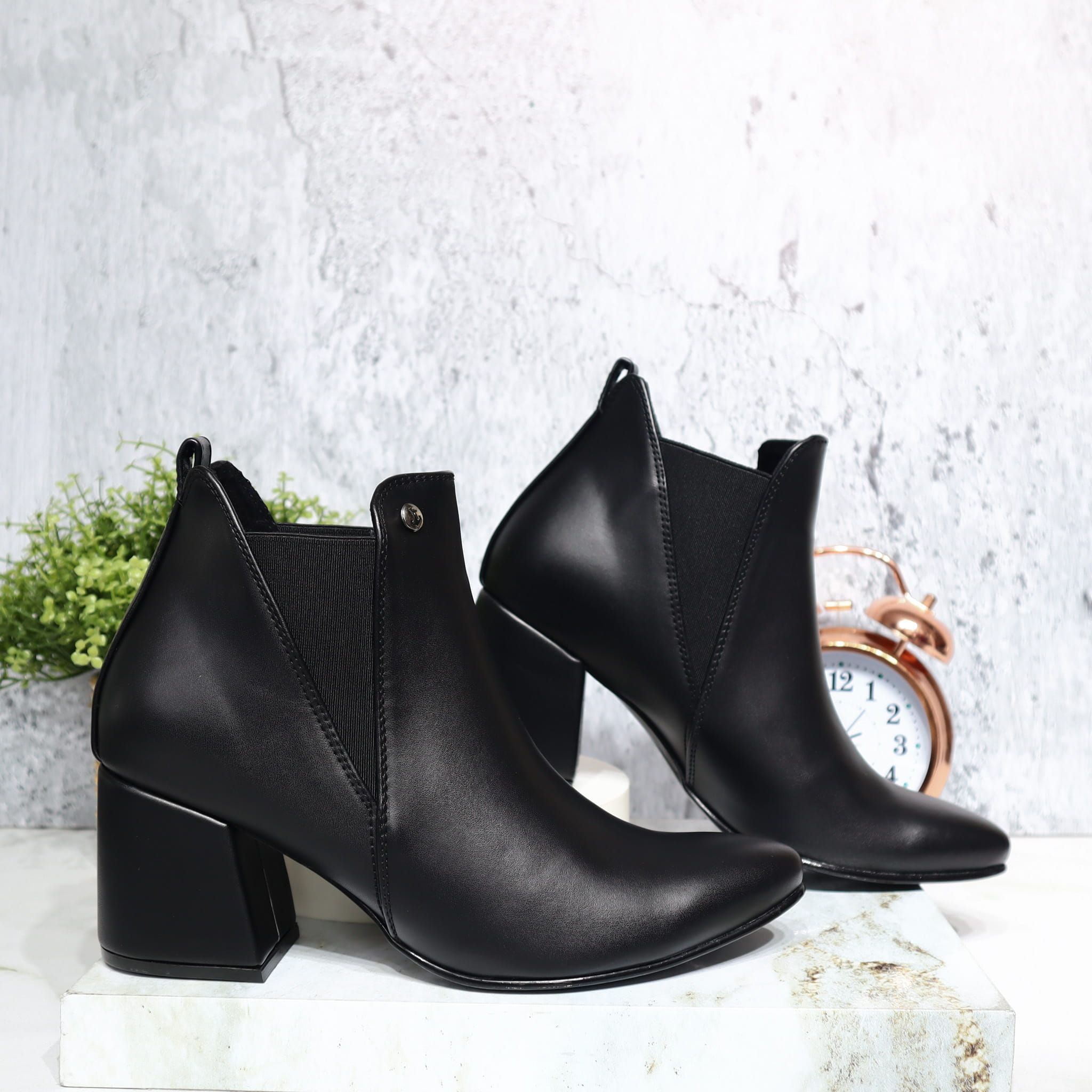 Botin negro para mujer 009-Z578