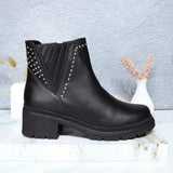 Bota negro para mujer 025-Z227