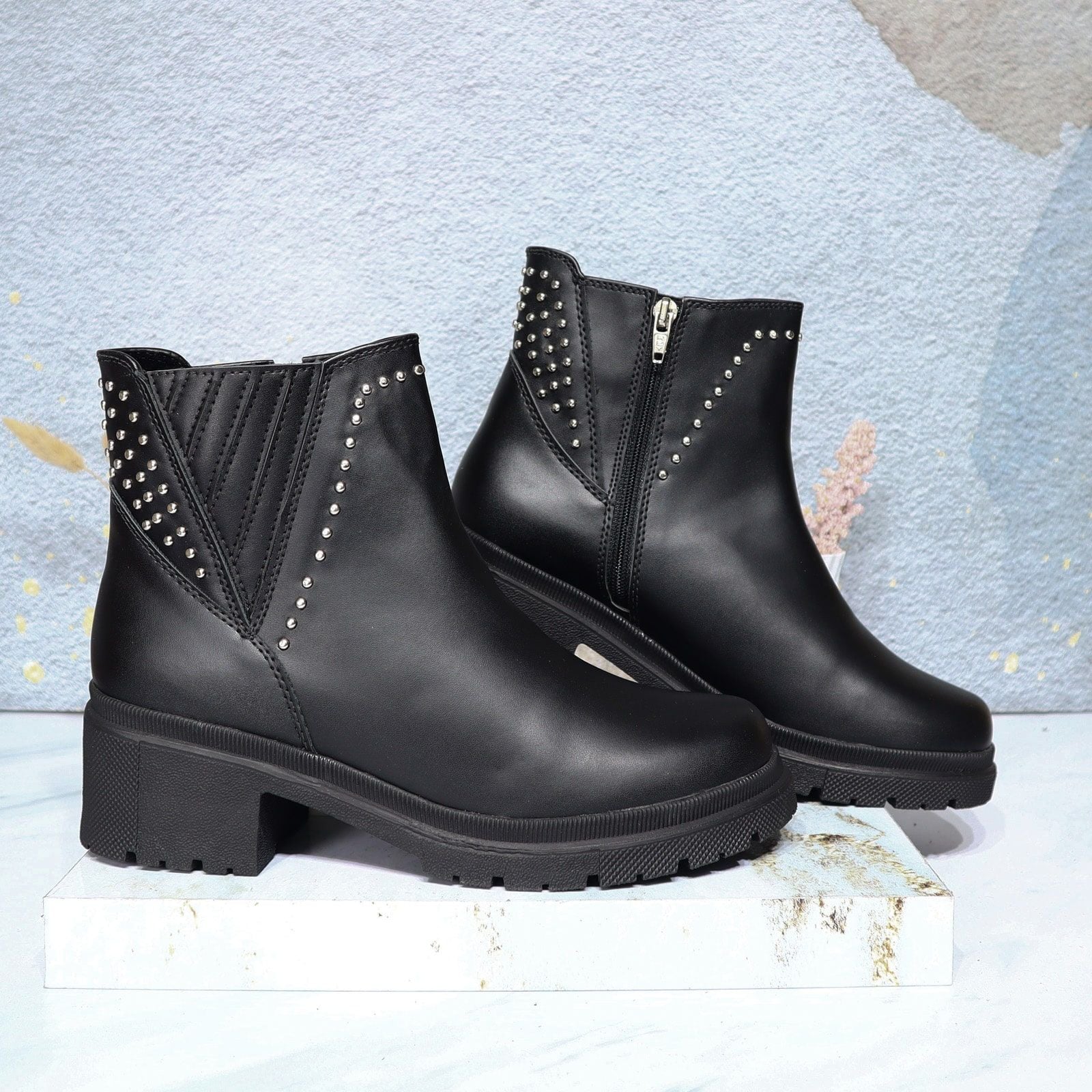 Bota negro para mujer 025-Z227