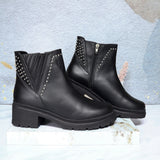 Bota negro para mujer 025-Z227