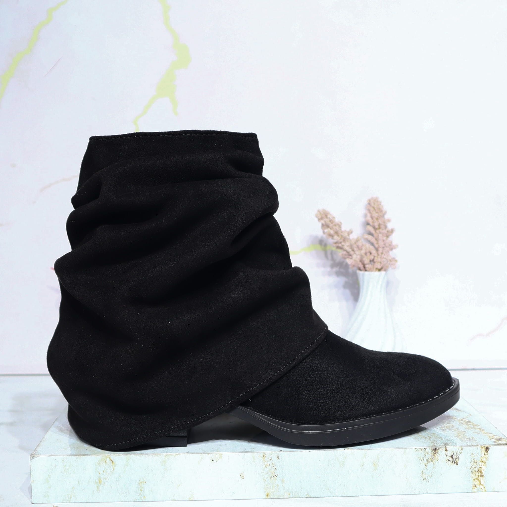 Bota negro para mujer 050-Z227